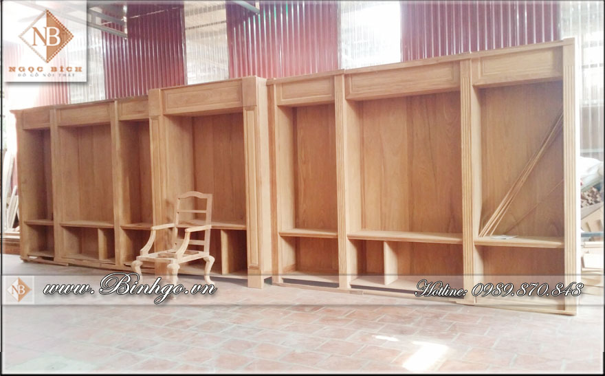 hình ảnh Sản phẩm Tài liệu Gỗ Gõ Đỏ hay Tủ Sách gỗ gõ đỏ được sản xuất tại xưởng gỗ của Bình Gỗ cty TNHH Hồng Ngọc Bích.