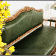 Ghế dài của bộ sofa tân cổ điển năm 2022 - Mã: Louis -L1. Kích thước