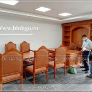 Combo bàn họp Putin tại phòng làm việc của một Tổng Giám Đốc của doanh nghiệp lớn tại Hà Nội