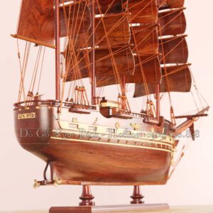 Thuyền buồm trang trí mẫu France 2 dài 60cm