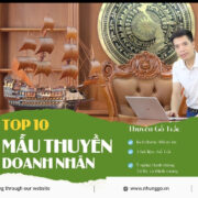 TOP 10 mẫu thuyền gỗ phong thủy đẹp nhất