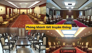 Phòng khánh tiết truyền thống 